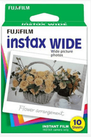 Instax color film wide