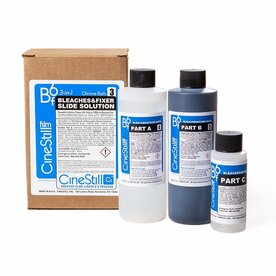 CINESTILL Bf6 "Bleaches&amp;Fixer" 3-in-1 objectglaasjesoplossing (24+ rollen) om 2000 ml te mengen