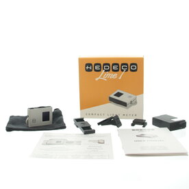 Hedeco Lime One silver lichtmeter met accesoires