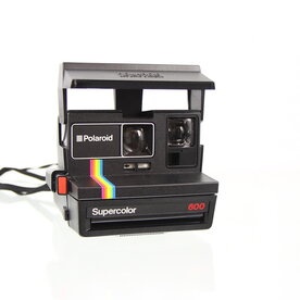 Polaroid 600 land camera supercolor