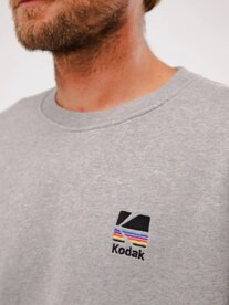 BRAVA &amp; KODAK COLOR OVERSIZE SWEATSHIRT GRIJS (Xtra large)