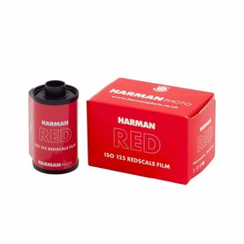 Harman RED ISO 125 redscale film 135/36exp