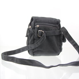 Camera tas stof met zijzakje filmrollen