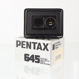 In doos Pentax 645 filmrug/magazijn voor 220 film