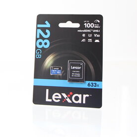 New Lexar microSD Blue Series UHS-I 633x 128GB V30