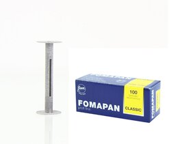Fomapan 100 120film op 3D geprint 620 spoel