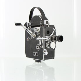 Paillard Bolex H8 met Kern-Paillard 12.5mm f/1.5 en Yvar 13mm f/1.9