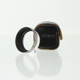 Canon S-50 Metale Lens Hood met Case