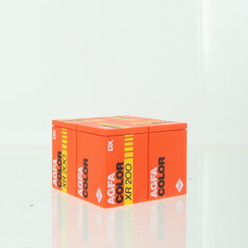 Agfa Color XR200 Filmdoosje voor 4 Rolletjes