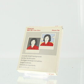 Polaroid SX-70 / Time-Zero Supercolor Instant Film