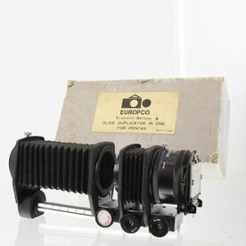 Europco Extension Bellows &amp; Slide Duplicator in One