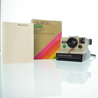 Polaroid SX-70 - 1000 (groene knop) in originele doos