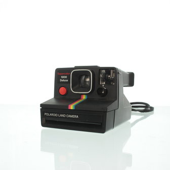 Polaroid Land camera - super color 1000 Deluxe (rode knop)