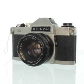 Chinon CX met auto chinon lens 55mm 1:1.7