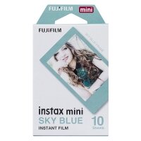 Instax mini film (10) sky blue frame