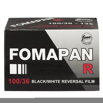 FOMA Fomapan 100 R S/W Direct Positive Film 135/36