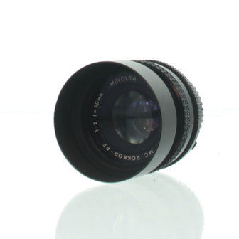 Olympus MC-rokkor-PF 1:2 f=50mm with hoya sunhood