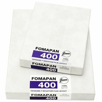 FOMA Fomapan 400 20,3x25,4 CM (8x10 INCH) / 50 Sheets