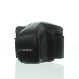 Chinon zwart lederen camera-etui