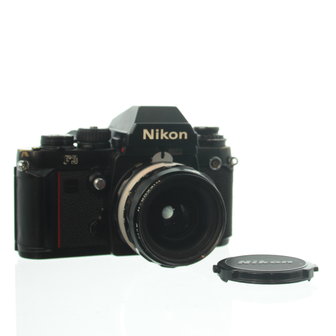 NIKON F3 met Nikkor-H Auto lens 1:3.5 f=28mm