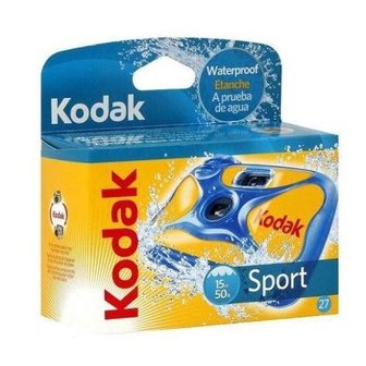 Kodak Sport Waterproof Single Use Camera 27 Shots