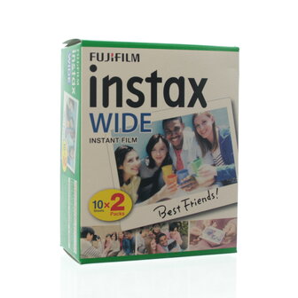 Instax color film wide (2x10)