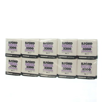 Ilford DELTA 3200 135x36exp - 10pack