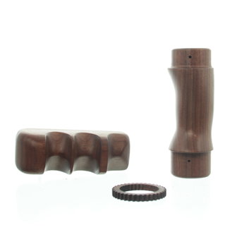 Rosewood complete grip-set for Pentax 67
