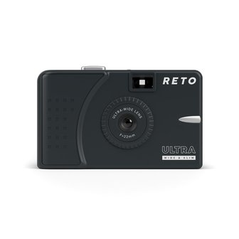 RETO Ultra Wide &amp; Slim Film Camera - Charcoal