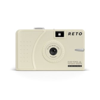 RETO Ultra Wide &amp; Slim Film Camera - Cream