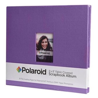 Polaroid Scrapbook Album purple