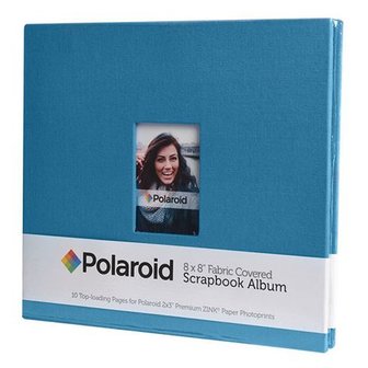 Polaroid Scrapbook Album blue