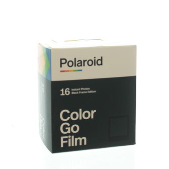 NIEUWE Polaroid Go Color Film Double Pack - Black frame edition