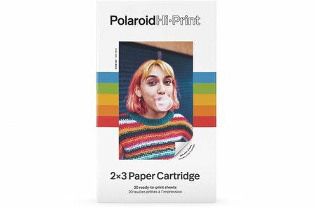 Polaroid Hi&middot;Print 2x3 Papieren Cartridge - 20 vellen