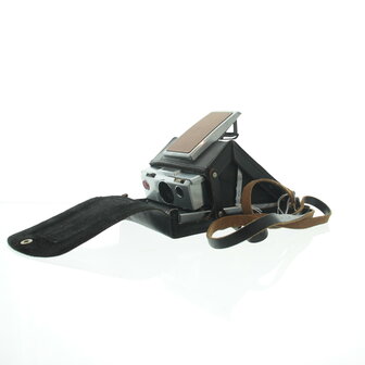 Ready-to-go zwart lederen etui voor SX-70 