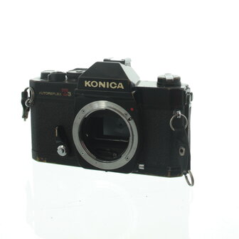 Konishiroku (Konica) :  Konica Autoreflex T3 - zwarte body