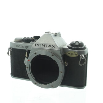 Asahi :  Pentax ME super (chrome) body voor onderdelen