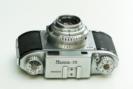 MAMIYA 35 MODEL II – MAMIYA'S 35MM doorbraak - Oldcamshop