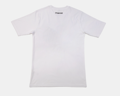  Nieuw originele Polaroid Dripping Logo Katoenen T-Shirt (XL) 