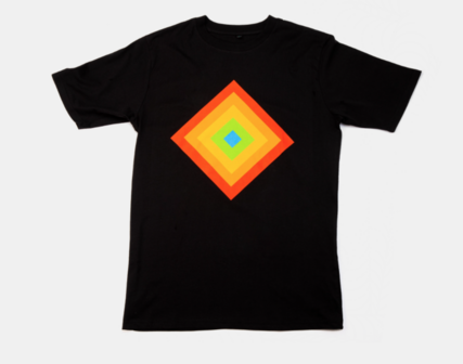  Nieuw originele Polaroid Eye of God Rainbow Icon T-Shirt 