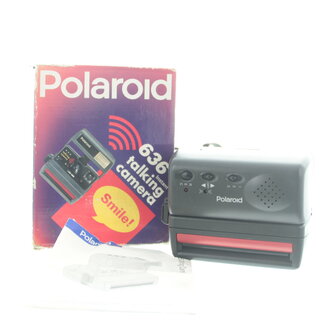 Polaroid 636 instant TALKING CAMERA in originele doos m&eacute;t handleiding