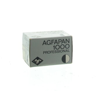 Expired Agfa Agfapan 1000 professional 135-36