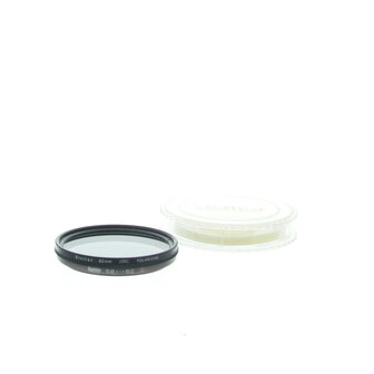 VIVITAR 62mm polarizing POLARIZER Filter in houder + hama 58  62 adaptorring