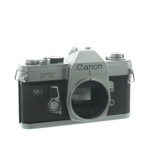 Chrome Canon FTb QL 35 mm spiegelreflexcamera body