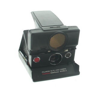 Refurbished Polaroid SX-70 land camera PolaSonic AutoFocus Model 2 black