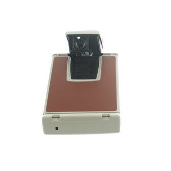 Refurbished Polaroid SX-70 land camera model 2 cognac/beige