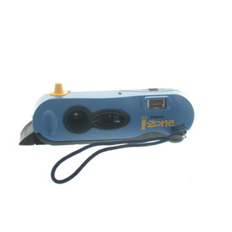 Polaroid I-zone instant pocket camera blauw