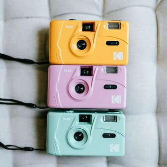 Nieuwe Herbruikbare Kodak film camera M35 (roze)