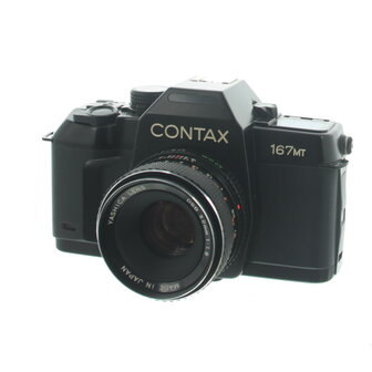 Yashica :  Contax 167MT met Yashica lens DSB 50mm 1:1.9