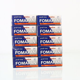 Nieuw FOMA Fomapan 200 120 Medium Format Film 10-pack